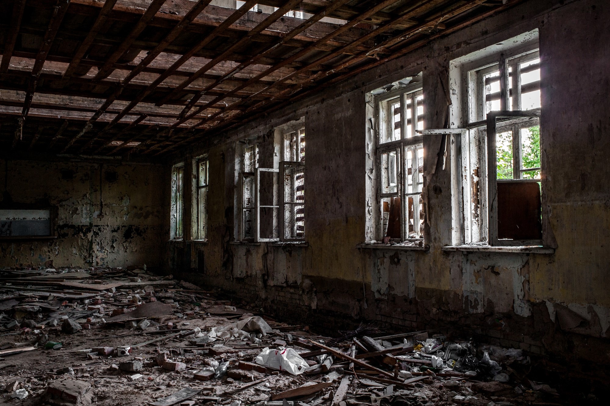 Destroyed Building